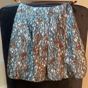 LIKE NEW! Banana Republic Silk Bubble Skirt